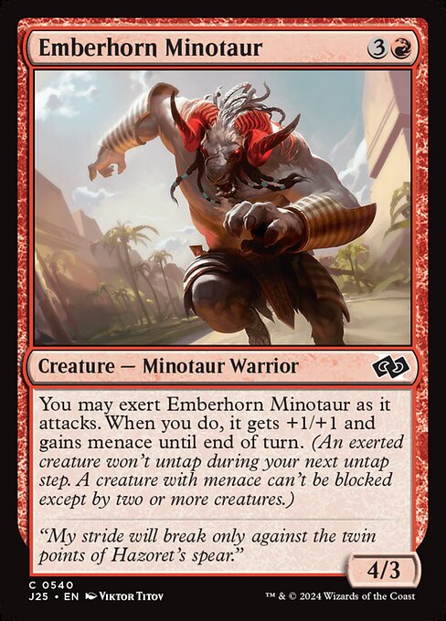 Emberhorn Minotaur (Common)