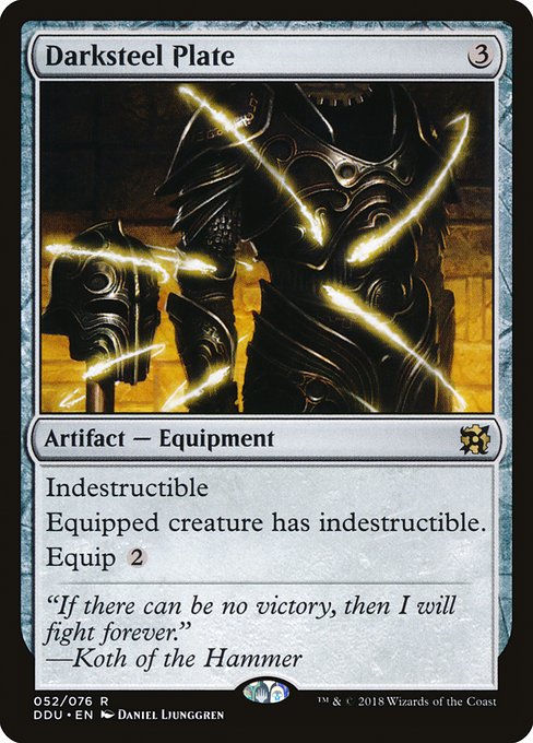 Darksteel Plate (Rare)