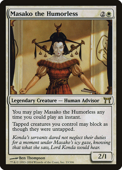 Masako the Humorless (Rare)