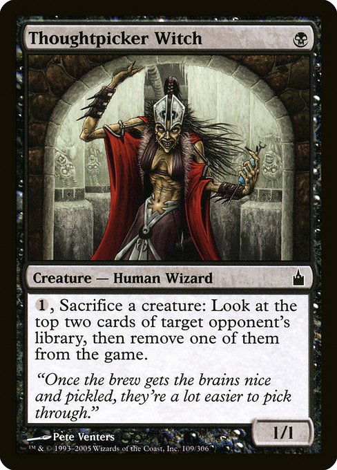 Thoughtpicker Witch (Common)