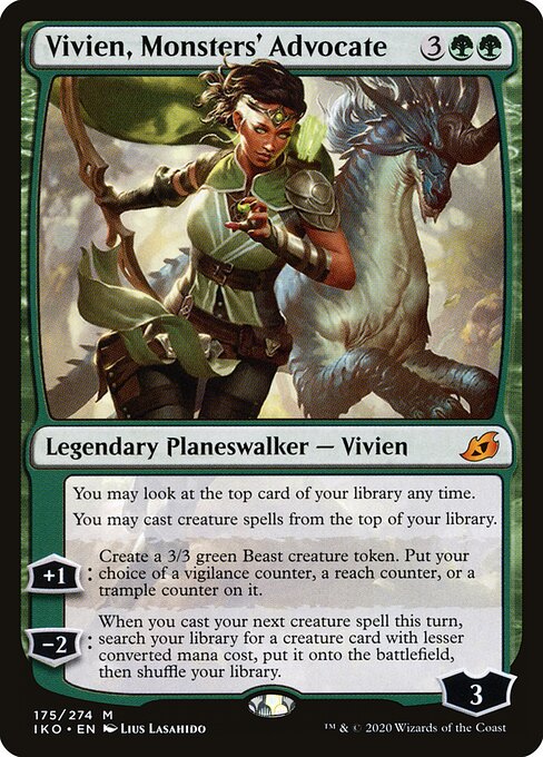 Vivien, Monsters' Advocate (Mythic)