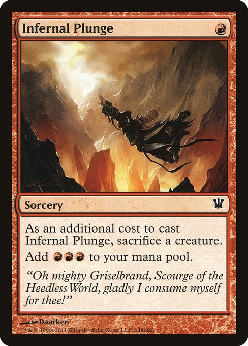 Infernal Plunge (Common)