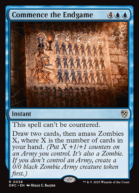 Commence the Endgame (Rare)