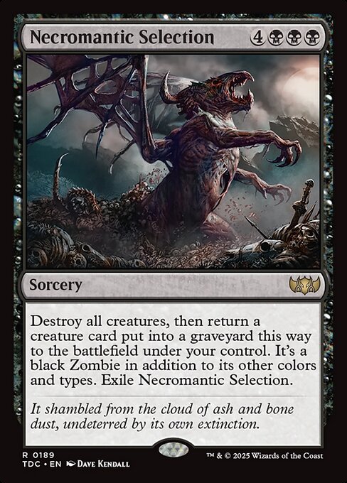 Necromantic Selection (Rare)