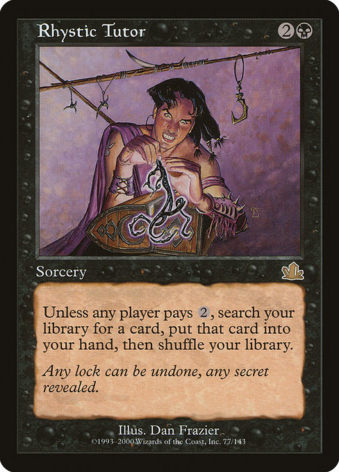 Rhystic Tutor (Rare)