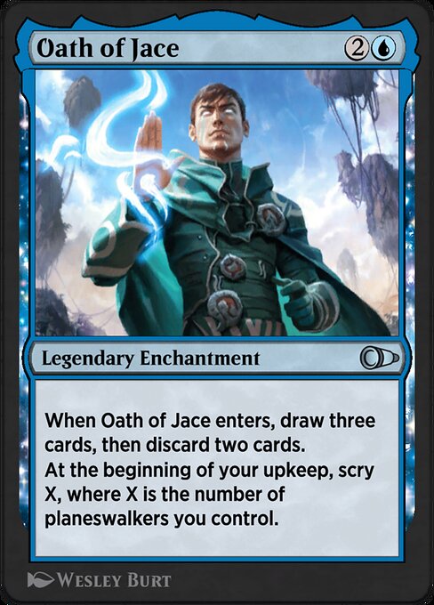 Oath of Jace #331 – Pioneer Masters Oath of Jace from Pioneer Masters (Uncommon)