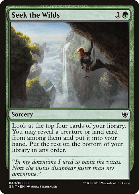 Seek the Wilds (Common)