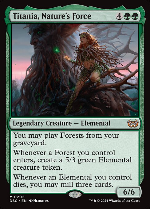 Titania, Nature's Force (Mythic)