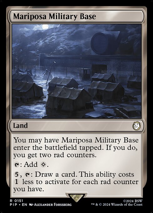Mariposa Military Base (Rare)