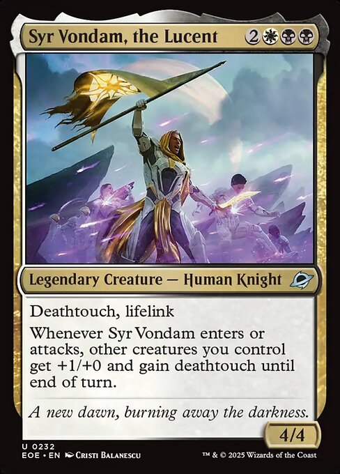 Syr Vondam, the Lucent (Uncommon)