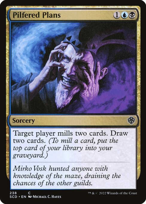 Pilfered Plans (Common)
