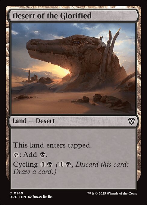 Desert of the Glorified (Common)