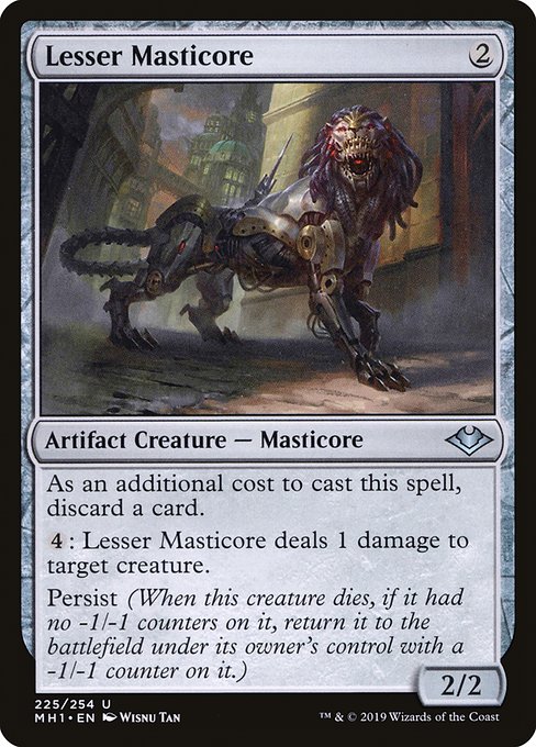 Lesser Masticore (Uncommon)