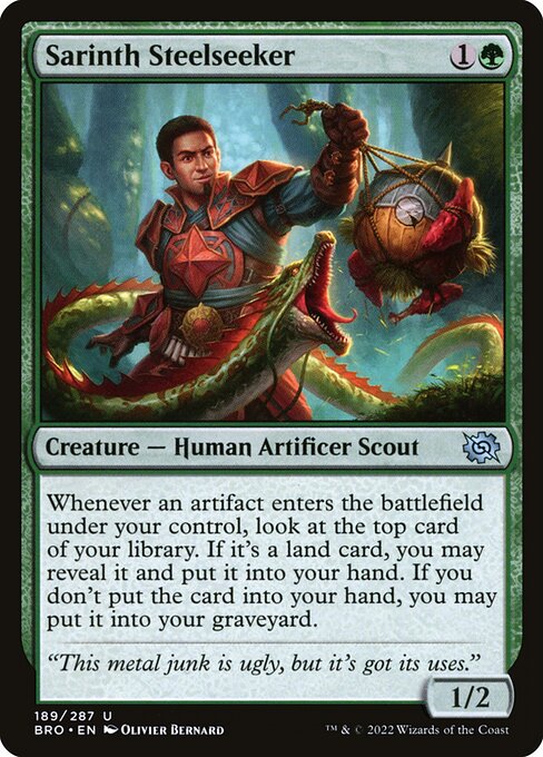 Sarinth Steelseeker (Uncommon)