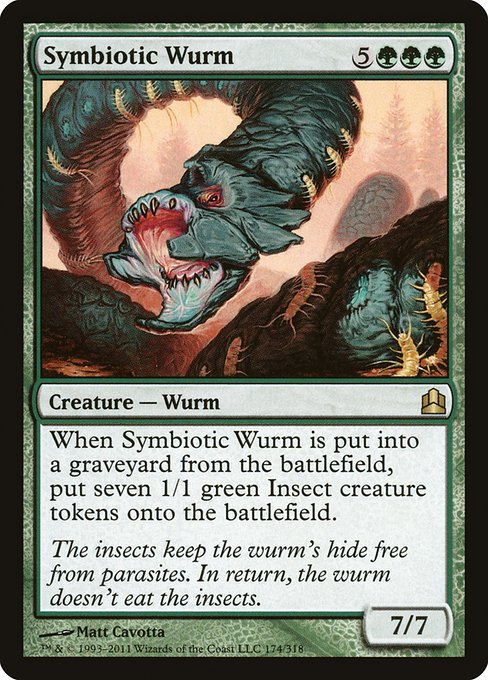 Symbiotic Wurm (Rare)