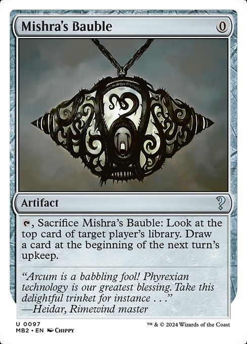 Mishra's Bauble (Uncommon)