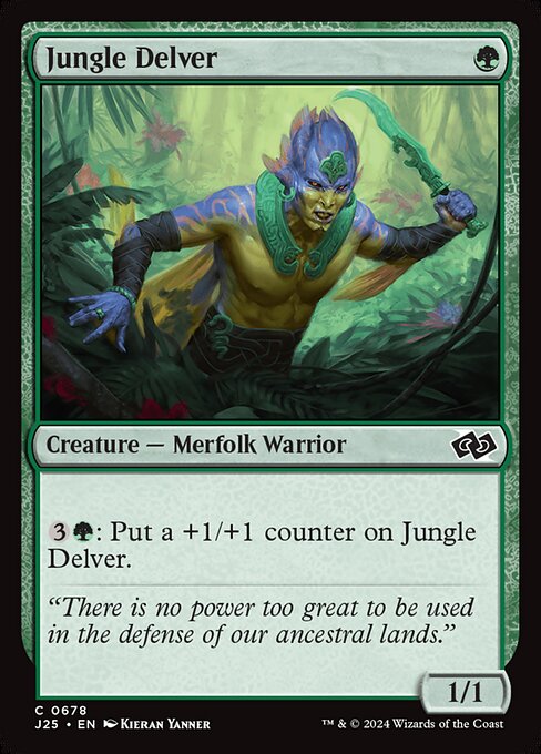 Jungle Delver (Common)