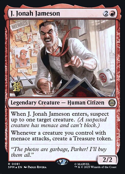 J. Jonah Jameson (Rare)