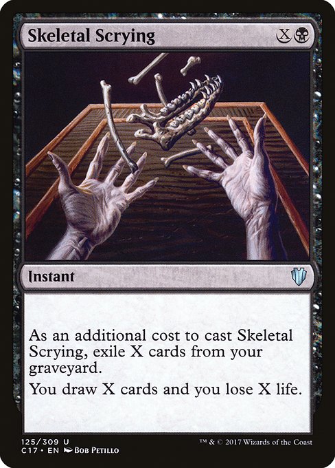 Skeletal Scrying (Uncommon)