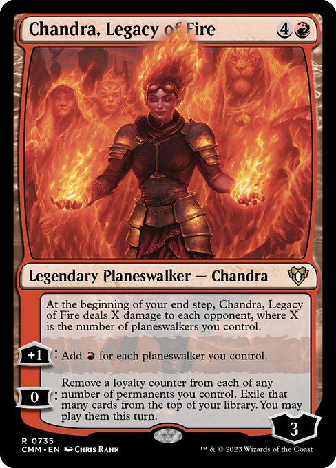Chandra, Legacy of Fire (Rare)
