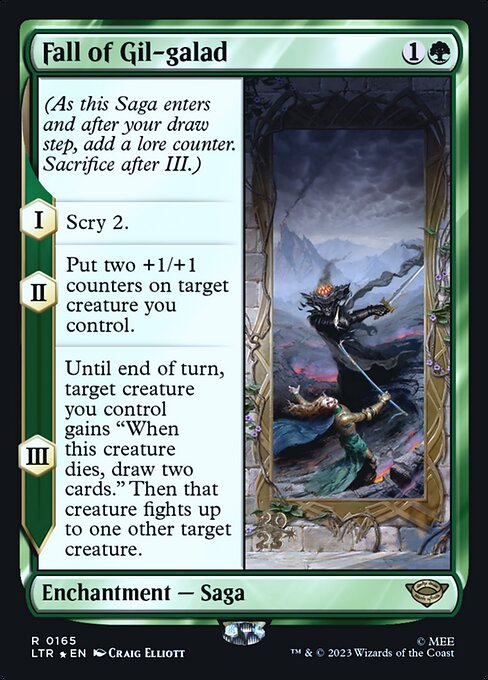 Fall of Gil-galad (Rare)