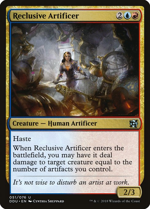 Reclusive Artificer (Uncommon)