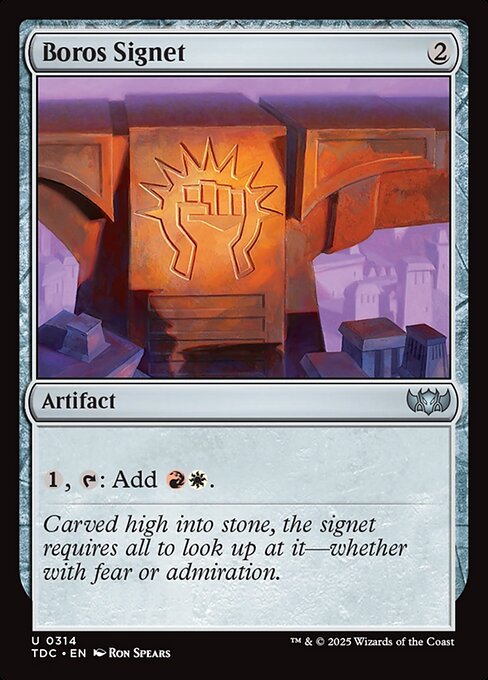 Boros Signet (Uncommon)