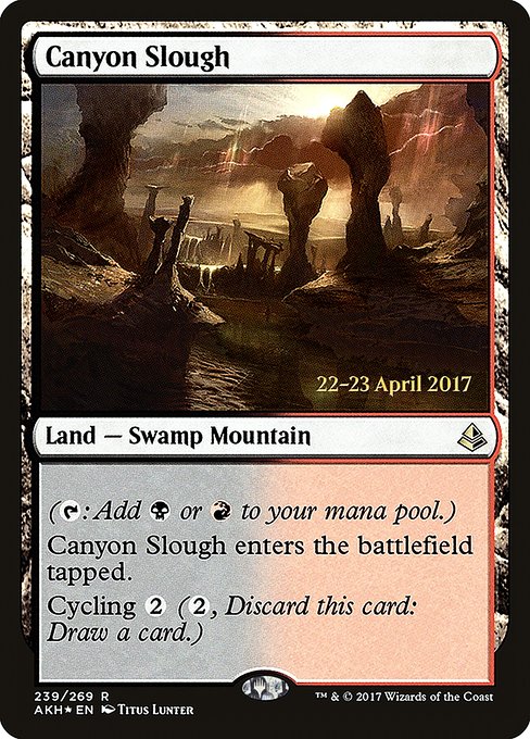 Canyon Slough (Rare)