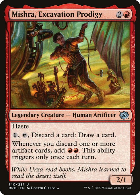Mishra, Excavation Prodigy (Uncommon)
