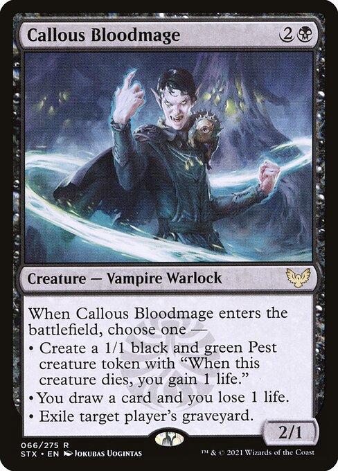 Callous Bloodmage (Rare)