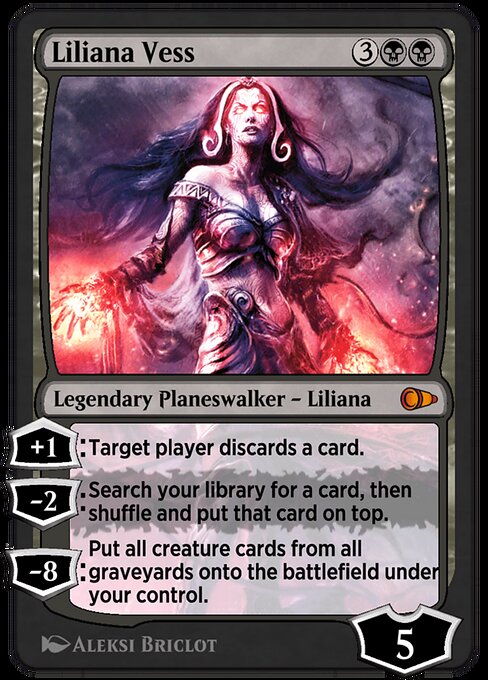 Liliana Vess #335 – Pioneer Masters Liliana Vess from Pioneer Masters (Mythic)
