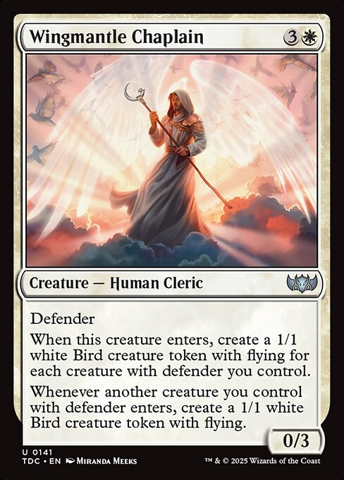 Wingmantle Chaplain (Uncommon)