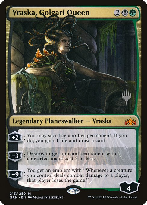 Vraska, Golgari Queen (Mythic)
