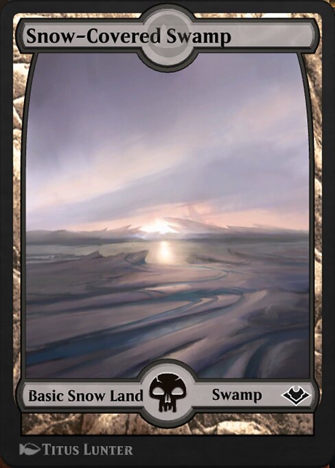 Snow-Covered Swamp (Common)