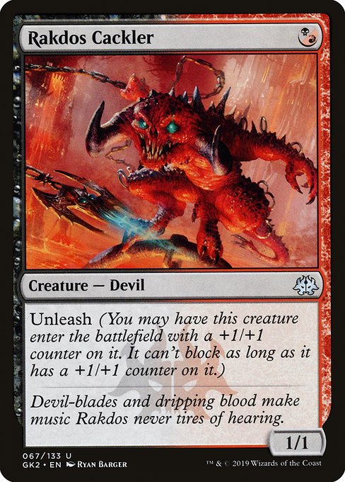 Rakdos Cackler (Uncommon)