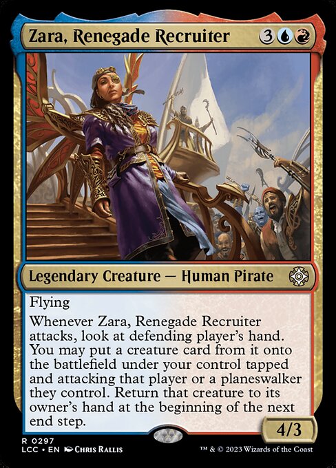 Zara, Renegade Recruiter (Rare)