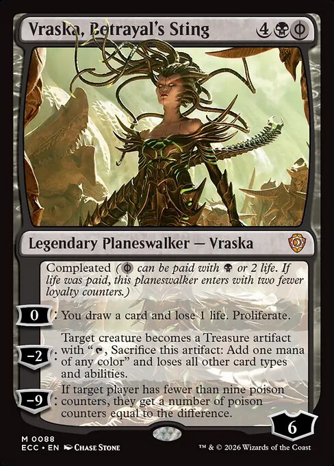 Vraska, Betrayal's Sting (Mythic)