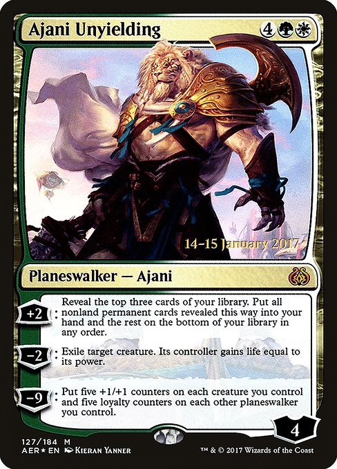 Ajani Unyielding (Mythic)