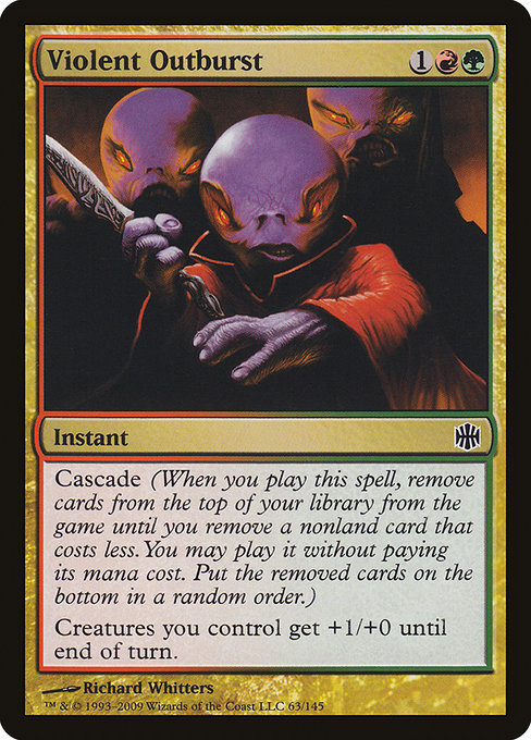 Violent Outburst from Alara Reborn (Common)