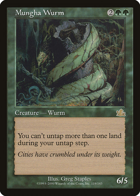 Mungha Wurm (Rare)