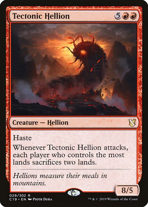 Tectonic Hellion (Rare)