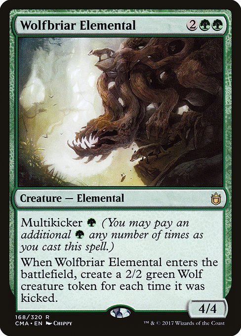 Wolfbriar Elemental (Rare)